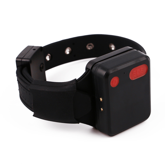 parole offender wristband tracker with sos alarm
