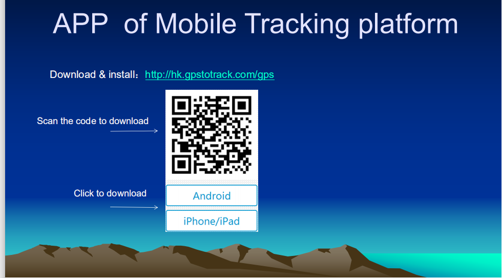 GPS Tracking System and APP real-time tracking